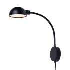 Nordlux - Nomi Applique murale noir, IP20, E14, 8W Max