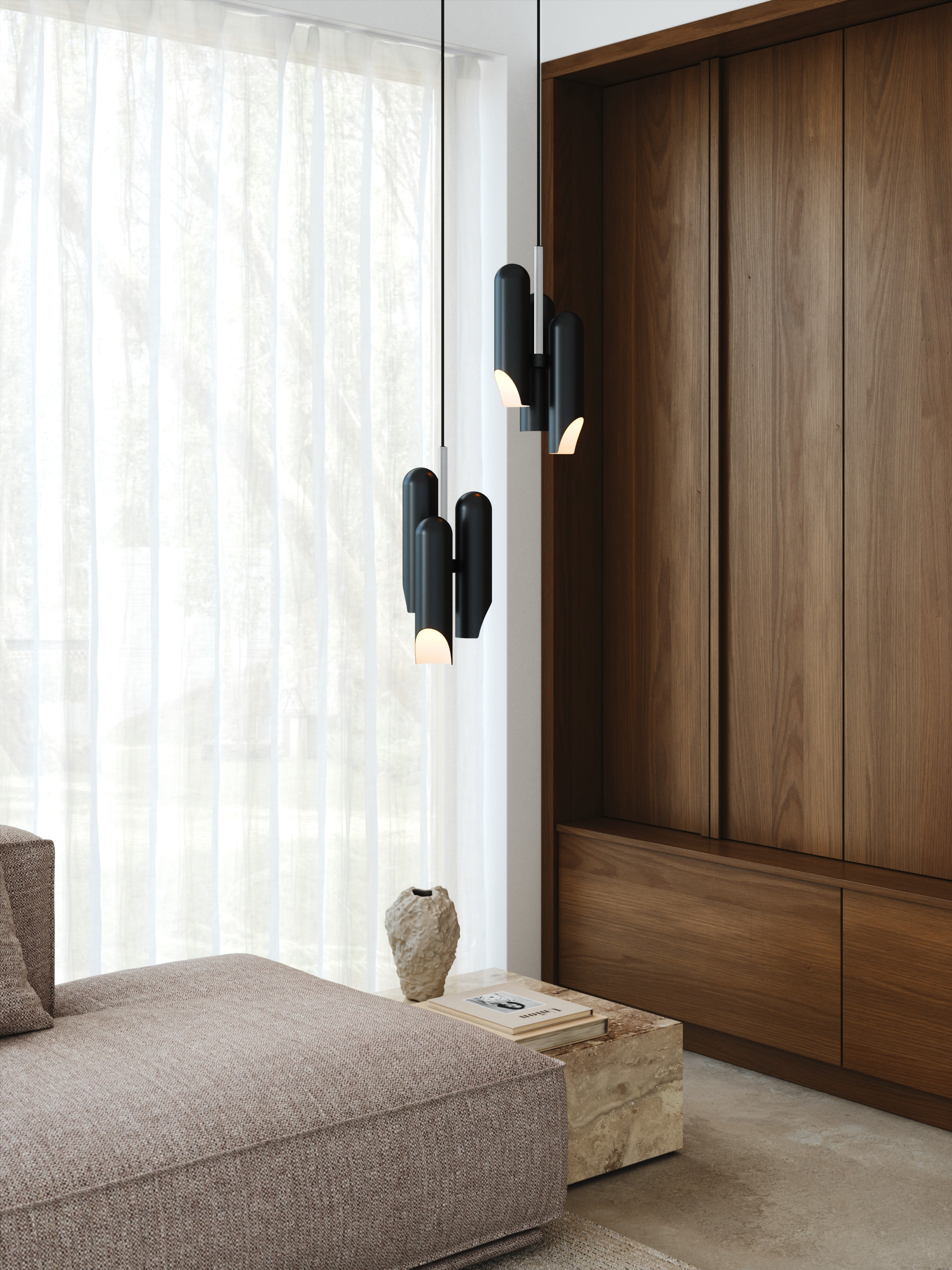 Nordlux - Suspension - ROCHELLE - Métal - Noir - GU10