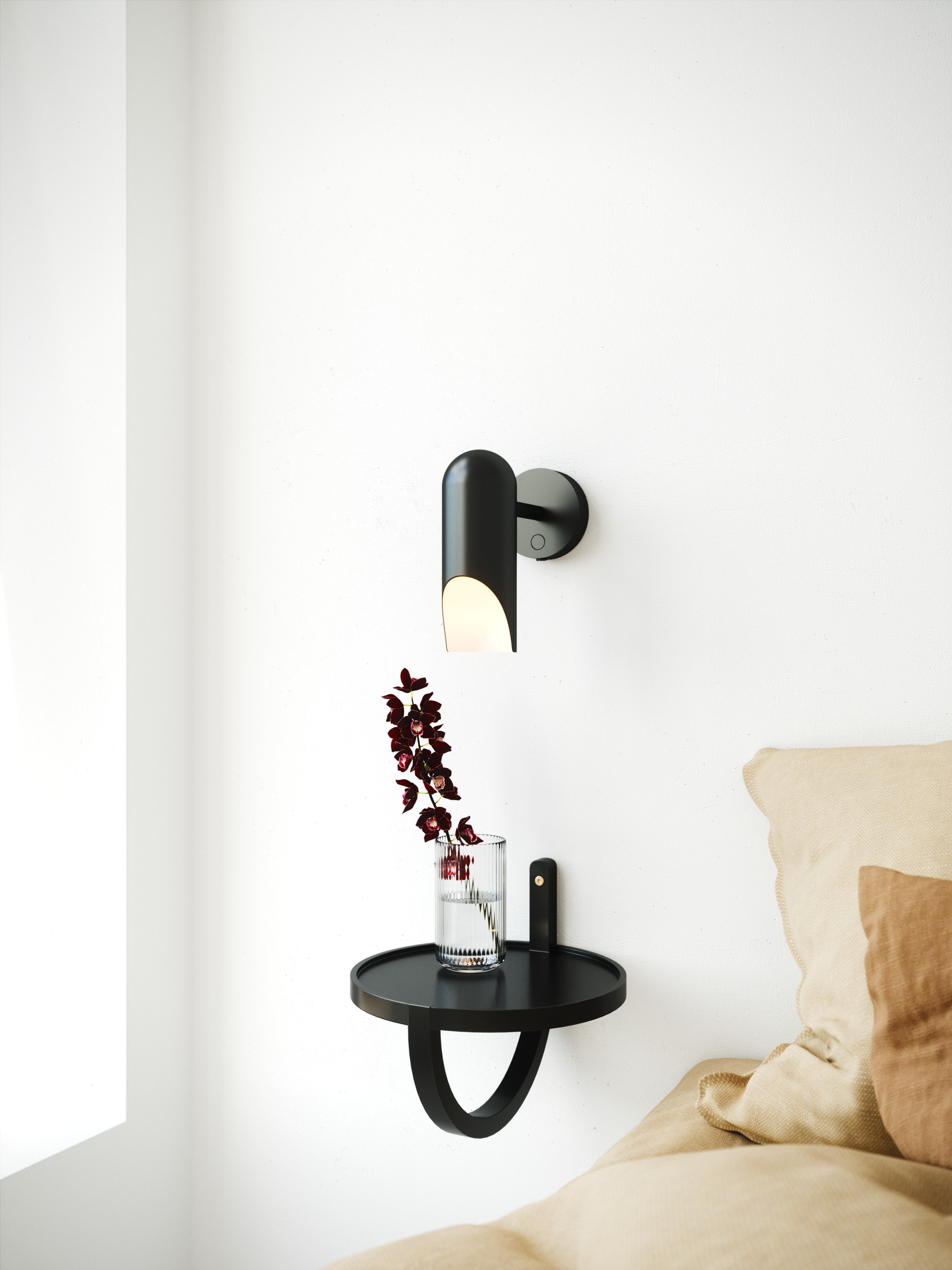Nordlux - ROCHELLE VAEG GU10 SORT