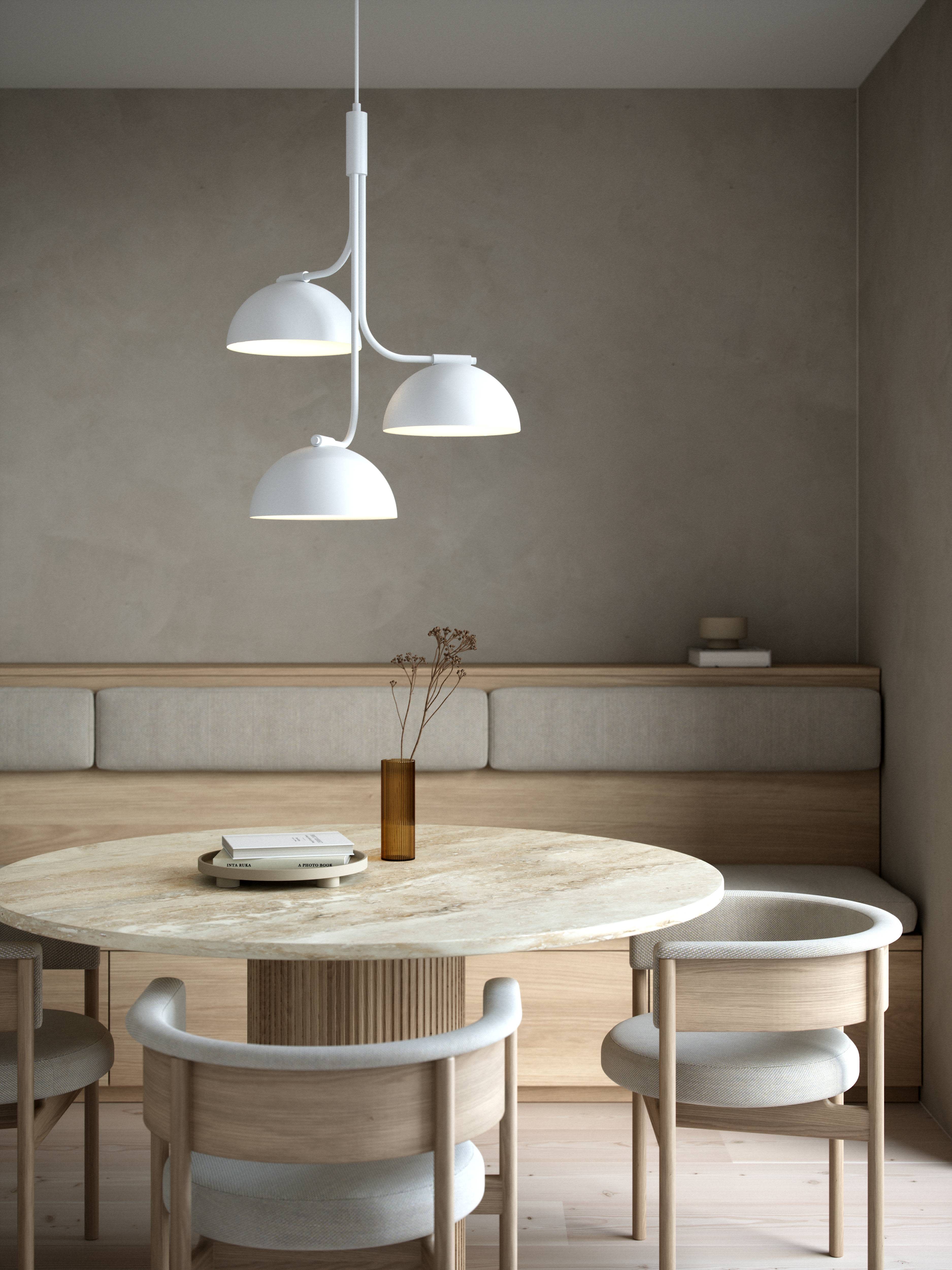 Nordlux - TULLIO 3-Suspension Blanc E14