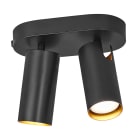 Nordlux - MIMI, 2-Plafonnier spot, Noir, IP20, GU10