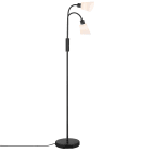 Nordlux - MOLLI -Dbl-Lampadaire-Nr-Opal, IP20, E14,
