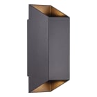 Nordlux - Applique murale - NICO 22 Carré - Aluminium - Noir - GU10