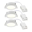 Nordlux - Spot encastré - OLEA 3-kit - Matière plastique - Blanc - LED Module Incl.