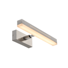 Nordlux - OTIS SDB 40 app. murale Alum-plastique Nickel LED int. 1300lm 3000K