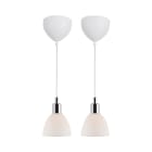 Nordlux - Suspension - RAY X2 - Verre - Chromé - E14