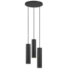 Nordlux - Suspension - TILO X3 - Métal - Noir - GU10