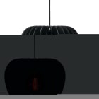 Nordlux - Suspension - TRIBECA - Bois - Noir - E27