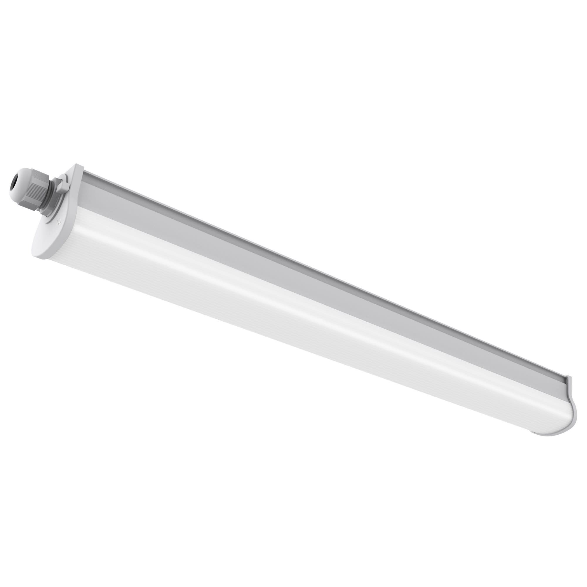 Nordlux - Réglette - WESTPORT 60 Double -  Plastique - Gris - LED Module Incl.
