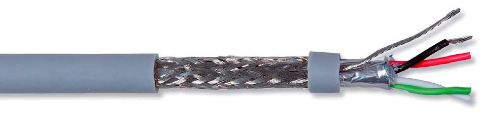 ID Cables - CABLE DMX 512 - 2 PAIRES 0.34 MM² - PVC GRIS