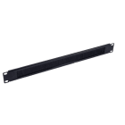 ID Cables - PASSE-FIL BALAIS 1U 19" NOIR RAL9005
