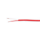 ID Cables - SYS 1P AWG20 S-S ECRAN ROUGE COURONNE 100 M