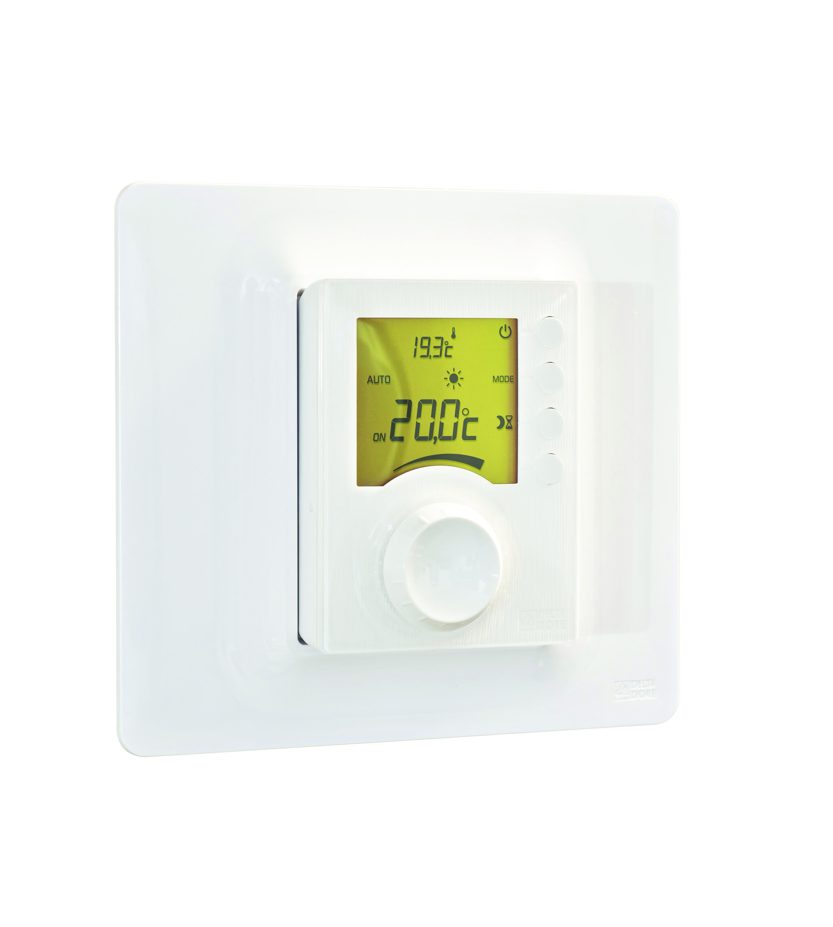 Delta Dore - 5 plaques de finition Tybox | Accessoire pour thermostat programmable