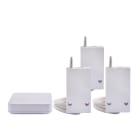 Delta Dore - Pack RF 6600 FP connecté | 3 récepteurs RF 6600 FP + 1 box connectée Tydom Home