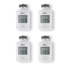 Delta Dore - PACK STARTER 4 TRV 1.0 | 4 têtes thermostatiques intelligentes M30 x 1,5