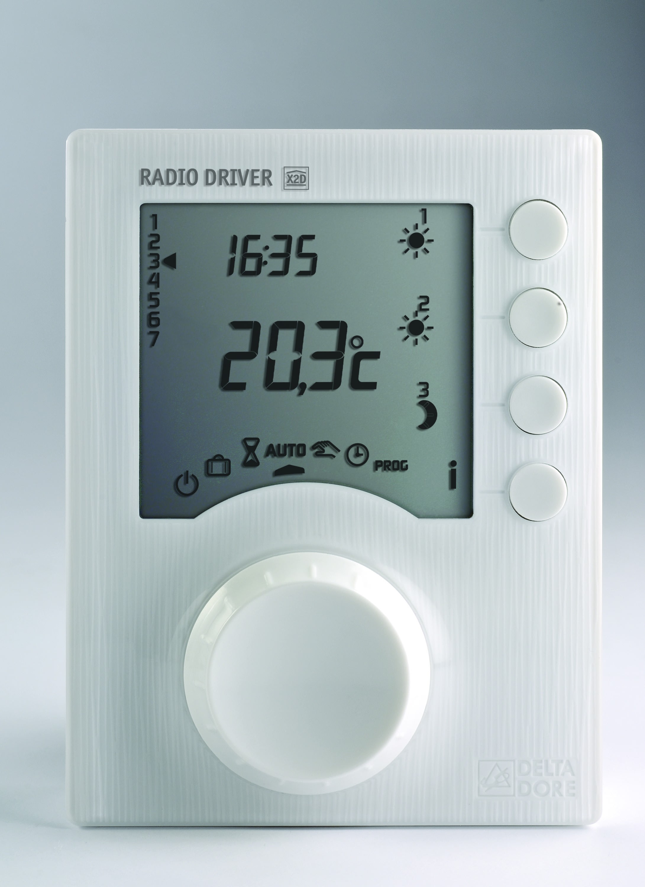 Delta Dore - Driver 630 radio | Programmateur radio 3 zones pour chauffage électrique