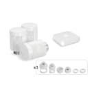 Delta Dore - Smart TRV Starter Pack | Pack connecté adapt 3 têtes thermostatiques
