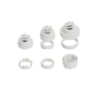 Delta Dore - Kit 6 adaptateurs Smart TRV | Danfoss RA, RAVL, RAV, M28x1,5, Caleffi, Giacomini