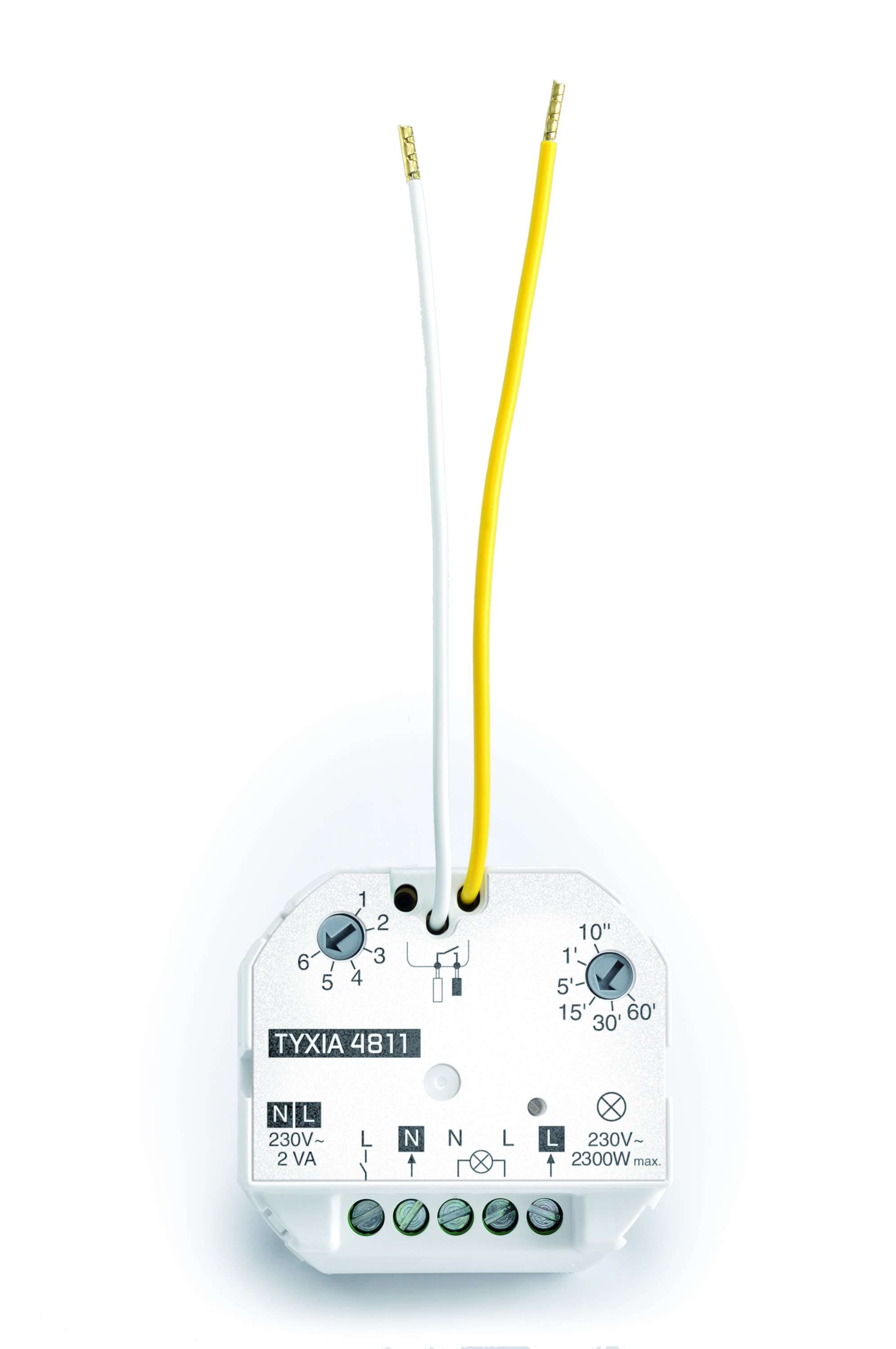 Delta Dore - Tyxia 4811 | Récepteur micromodule éclairage ON/OFF - Sortie alimentée