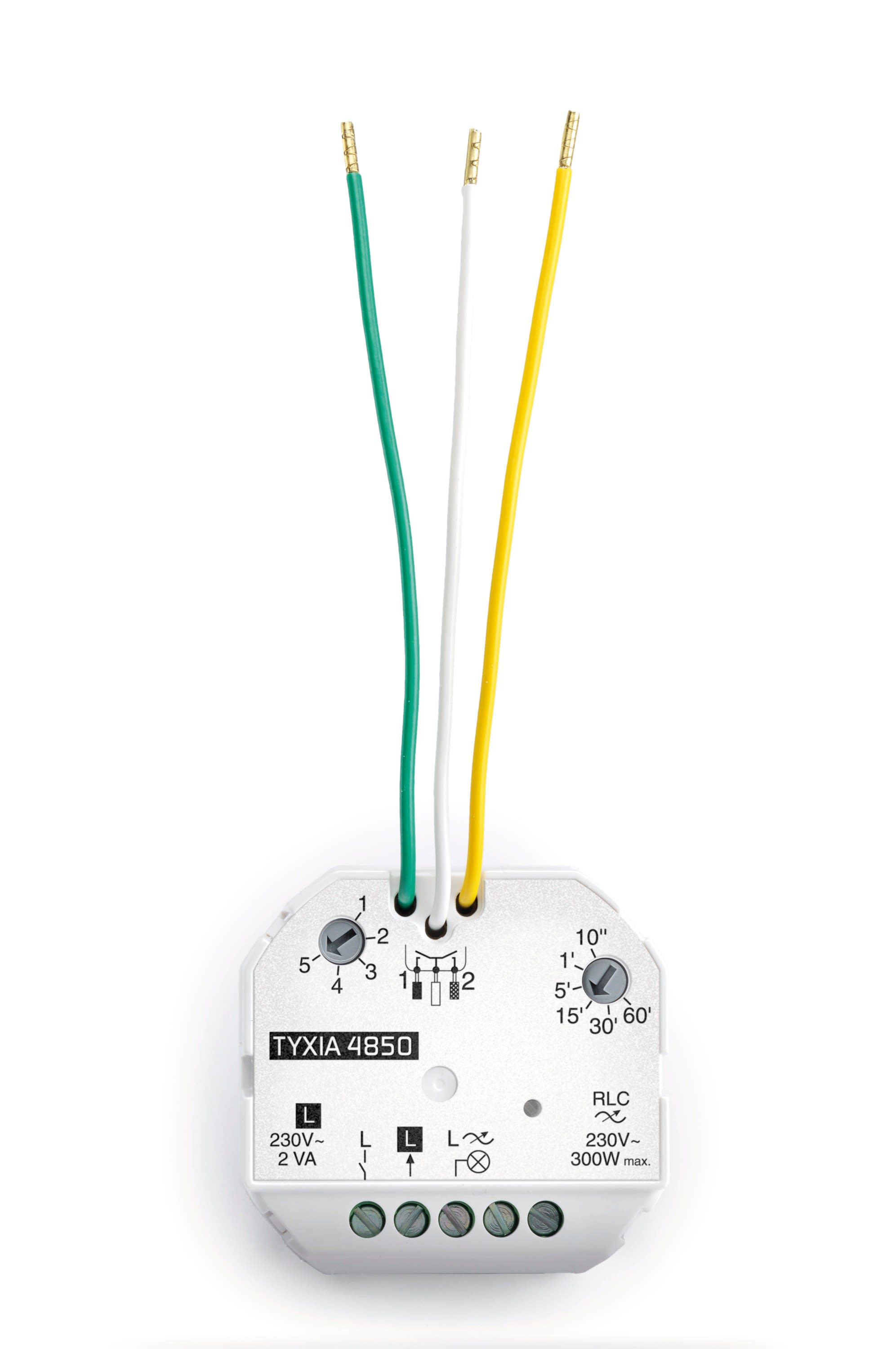 Delta Dore - Tyxia 4850 | Récepteur micromodule encastrable variation éclairage - Sans neutre