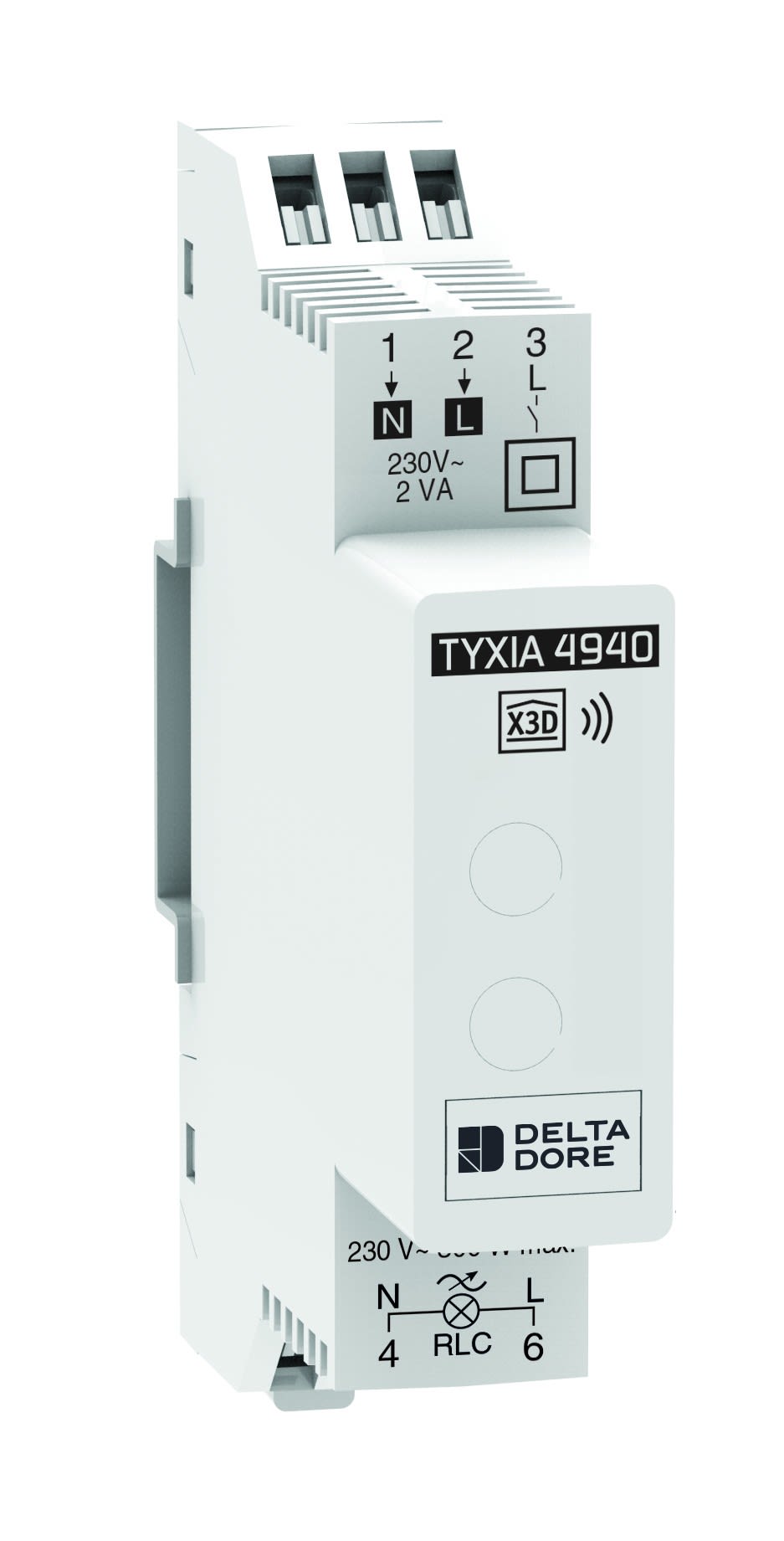 Delta Dore - Tyxia 4940 | Récepteur modulaire radio variation éclairage