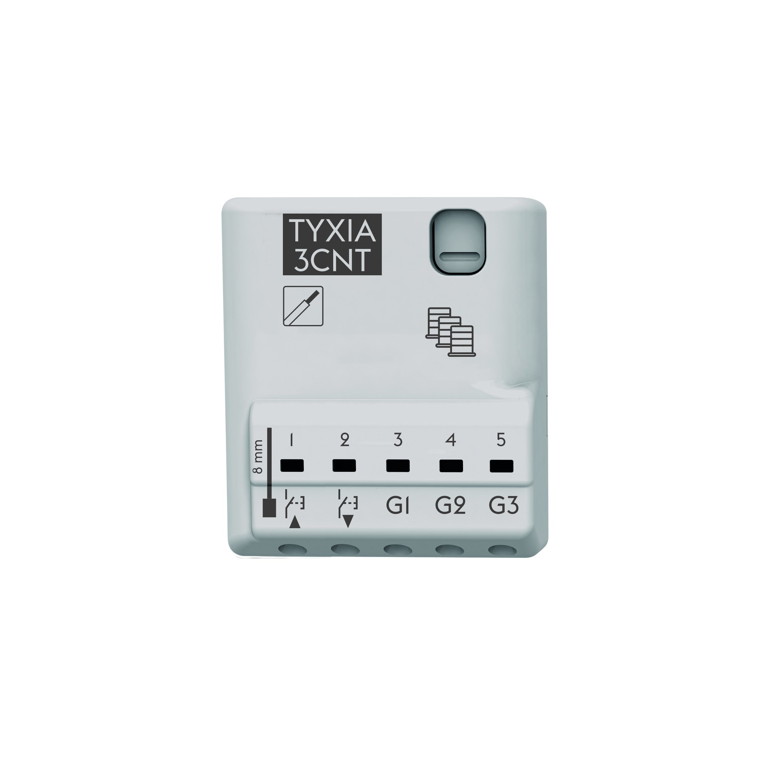 Delta Dore - Tyxia 3CNT | Commande micromodule filaire - Centralisation de volets roulants