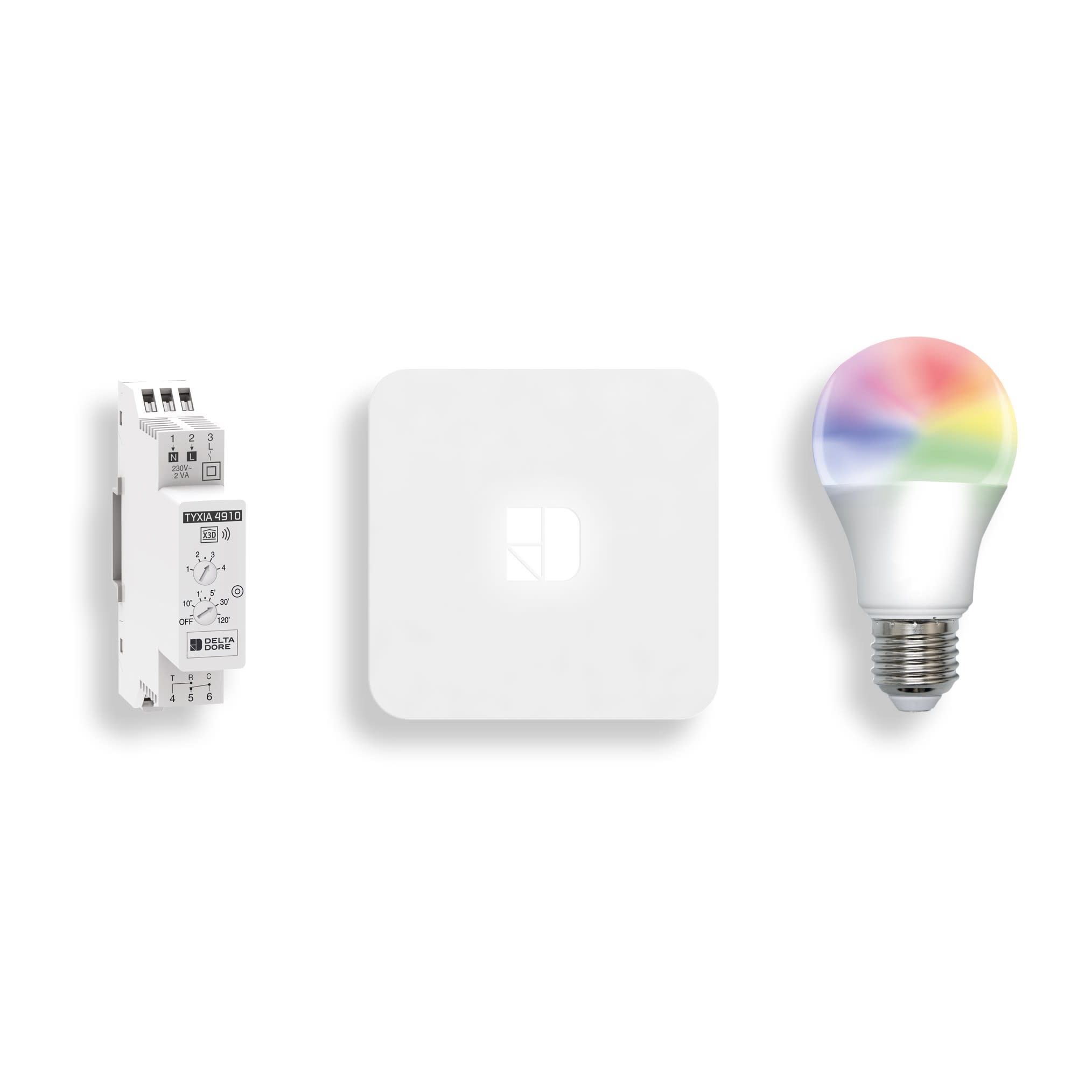 Delta Dore - Pack Tyxia 4910 connecté I Pack Télérupteur connecté