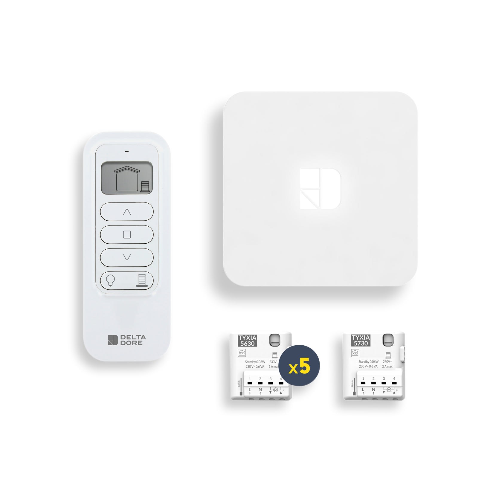 Delta Dore - Pack Promo VR connecté | Pack pour volets roulants roulants toutes dimensions