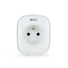Delta Dore - Easy Plug E16EM | Prise connectée E (FR), 16A, avec mesure de consommation