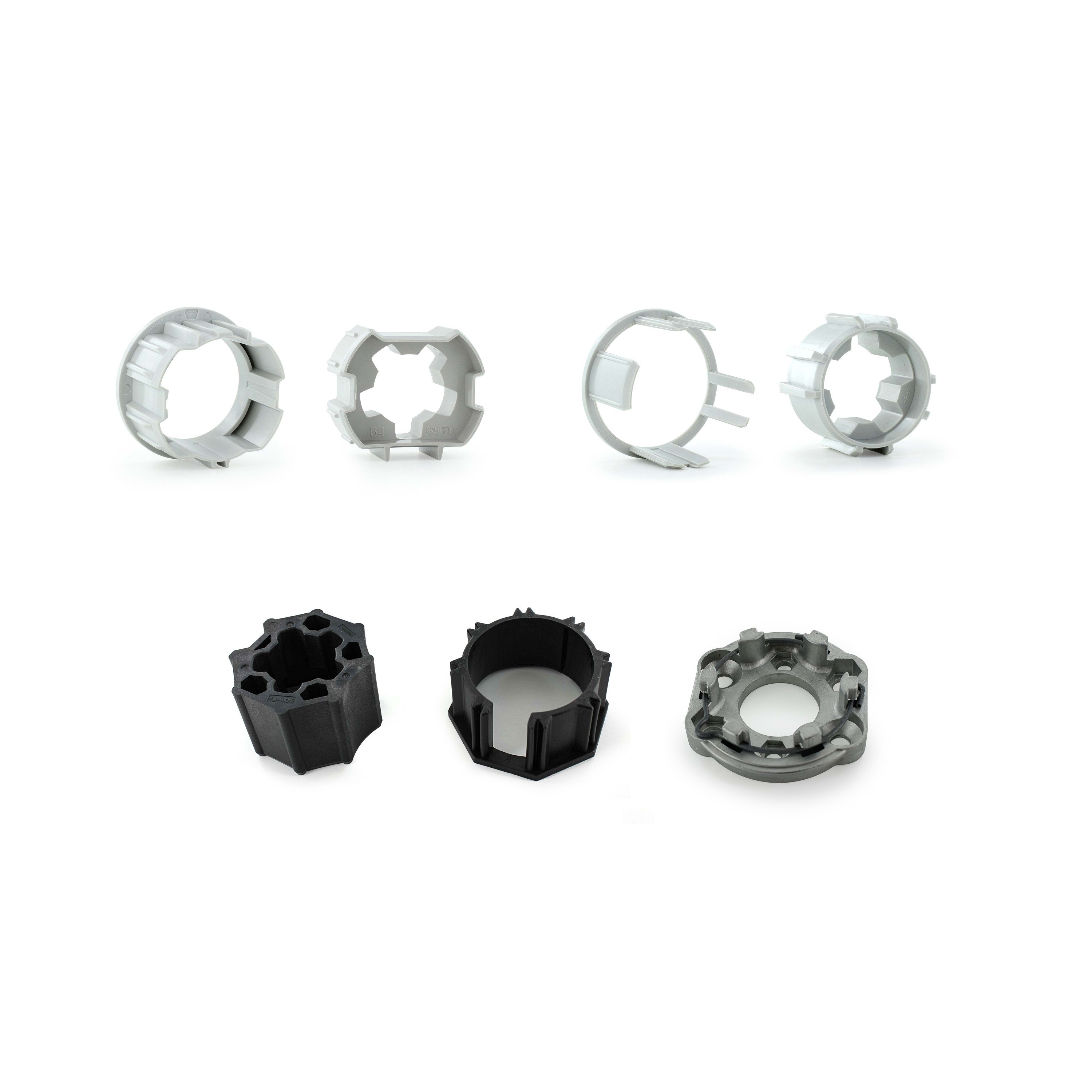 Delta Dore - Kit adaptateurs et support | Kit d'accessoires mécaniques pour moteur tubulaire