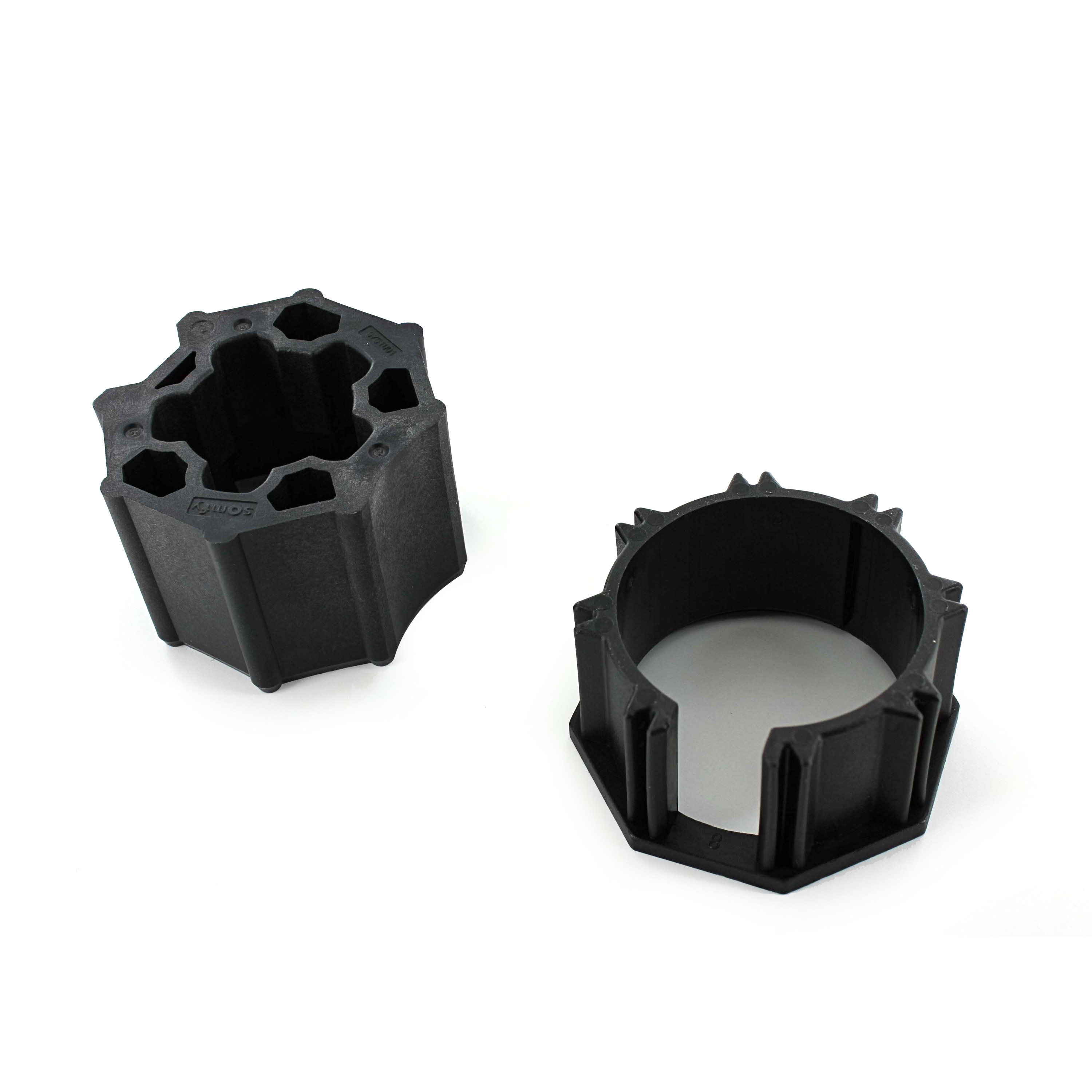 Delta Dore - Roue & couronnes octo 60 V2 | Kit adaptateurs pour moteur tête étoile