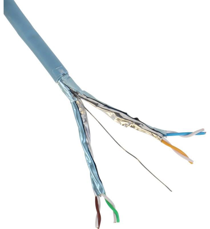 Xelan - CABLE INFORMATIQUE 4P CAT6A F-FTP LSZH DCA T500M