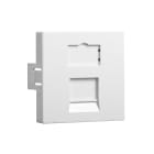 Xelan - PLASTRON 2M 45X45 1 PORT RJ45 LOT DE 8 PCS