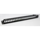 Xelan - PANNEAU DE BRASSAGE 24 PORT KEYSTONE NON EQUIPE AFFLEURANT 1U