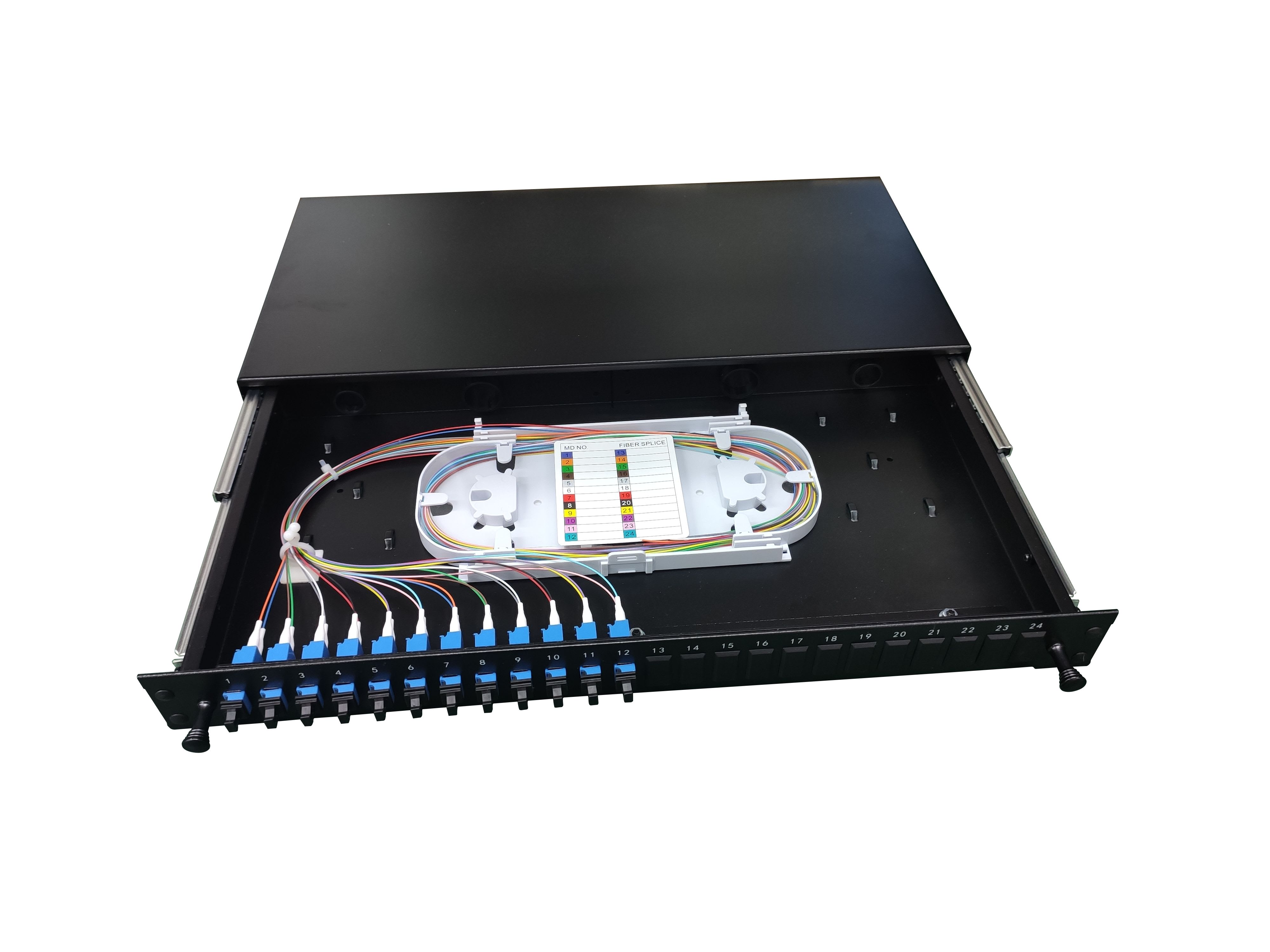 Xelan - TIR OPT CPT 12 TRAV LC DUPLEX OS2 PREPIGT + CASSETTE