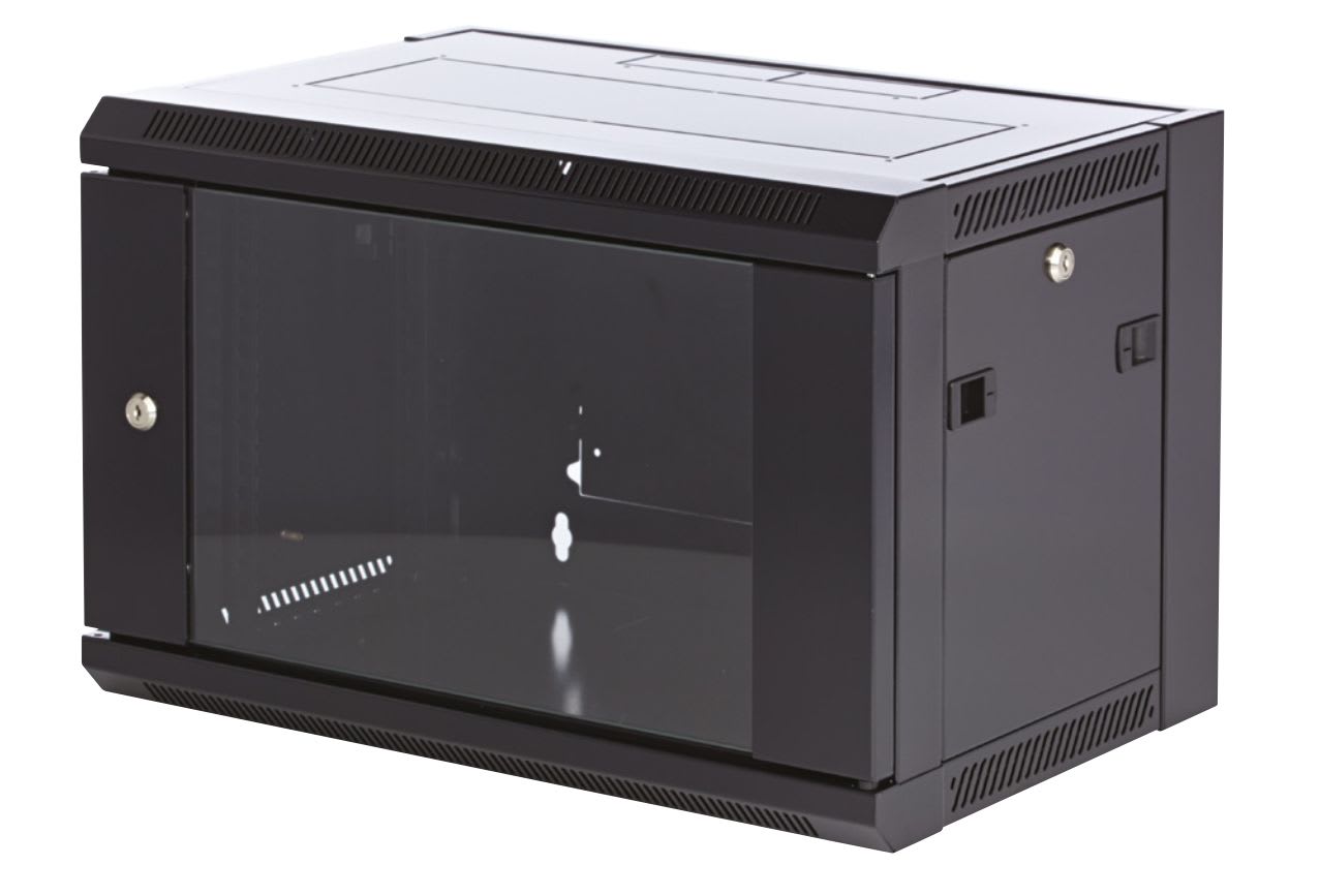 Xelan - COFFRET 6U PROFONDEUR 500 MM RAL 9004 CHARGE MAXI 60KG (=5006-0500)