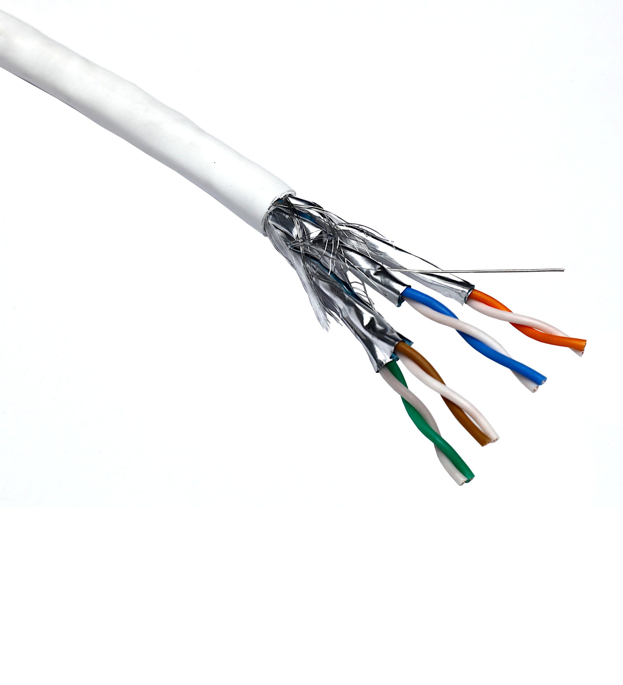 Xelan - CABLE INFORMATIQUE 1X4P CAT6A S-FTP LSZH DCA T500M