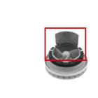 Zehnder - Air blocker pour Bouche d'Insufflation ComfoValve Luna S125