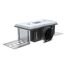 Zehnder - Boîtier de raccordement CLD-P 75, H=85mm, raccordement Latéral