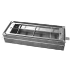 Zehnder - Kit installation au sol cadre téléscopique pour grille design allongée H 60-95mm