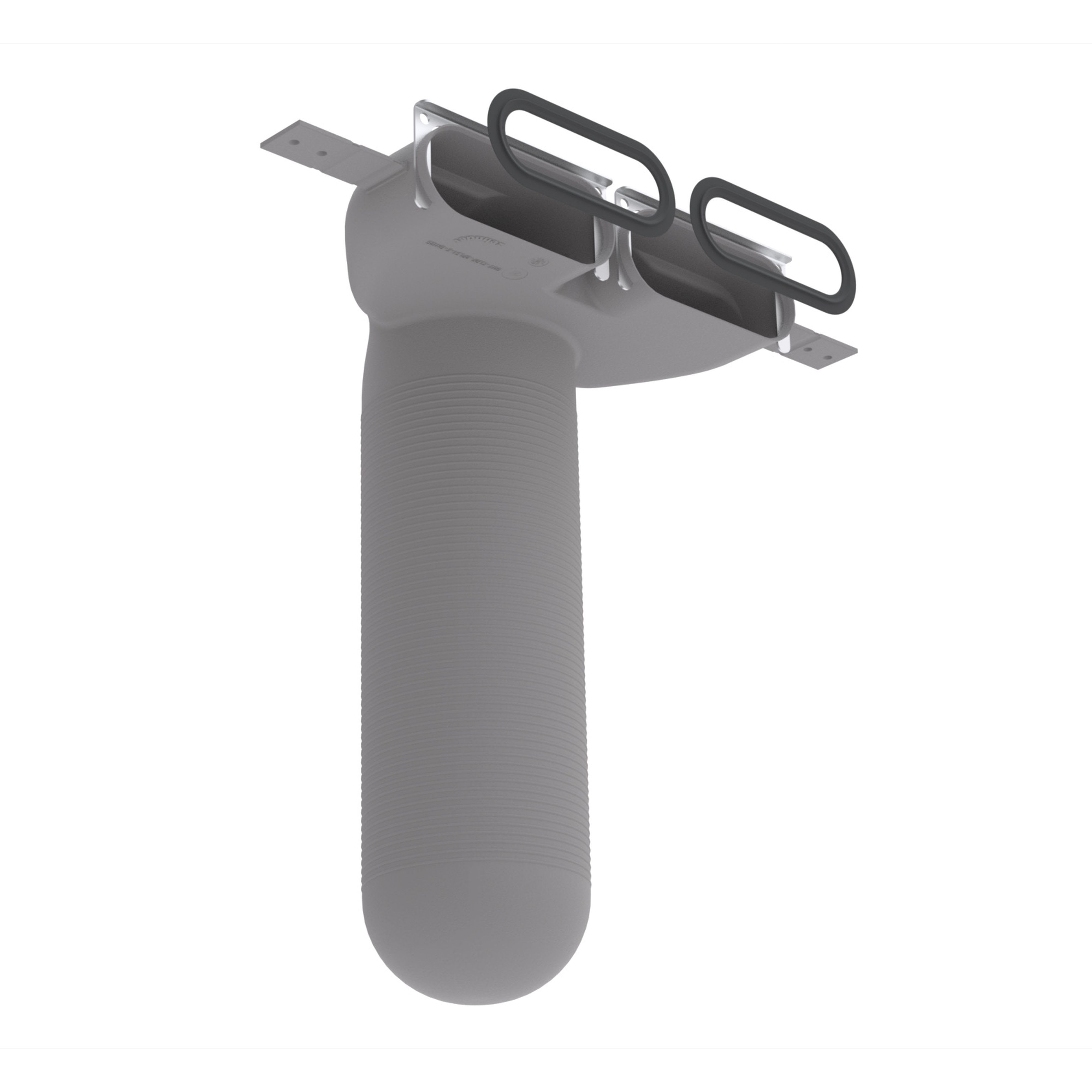 Zehnder - ComfoFlat 51-Boîtier de raccordement CLRF -DN125/2xFlat-Raccordement latéral 90°