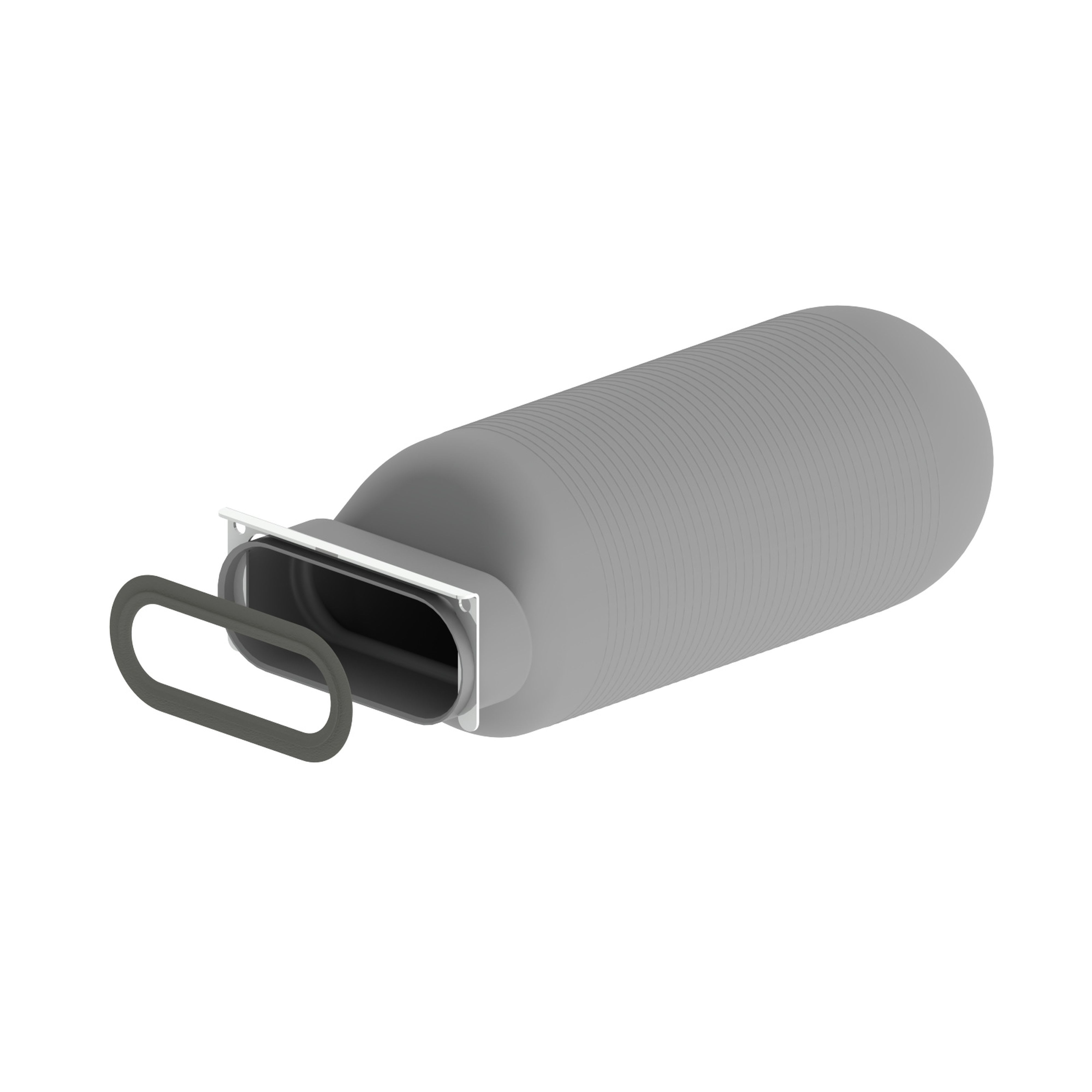 Zehnder - ComfoFlat 51 - Boîtier de raccordement CLRF - Raccordement arrière