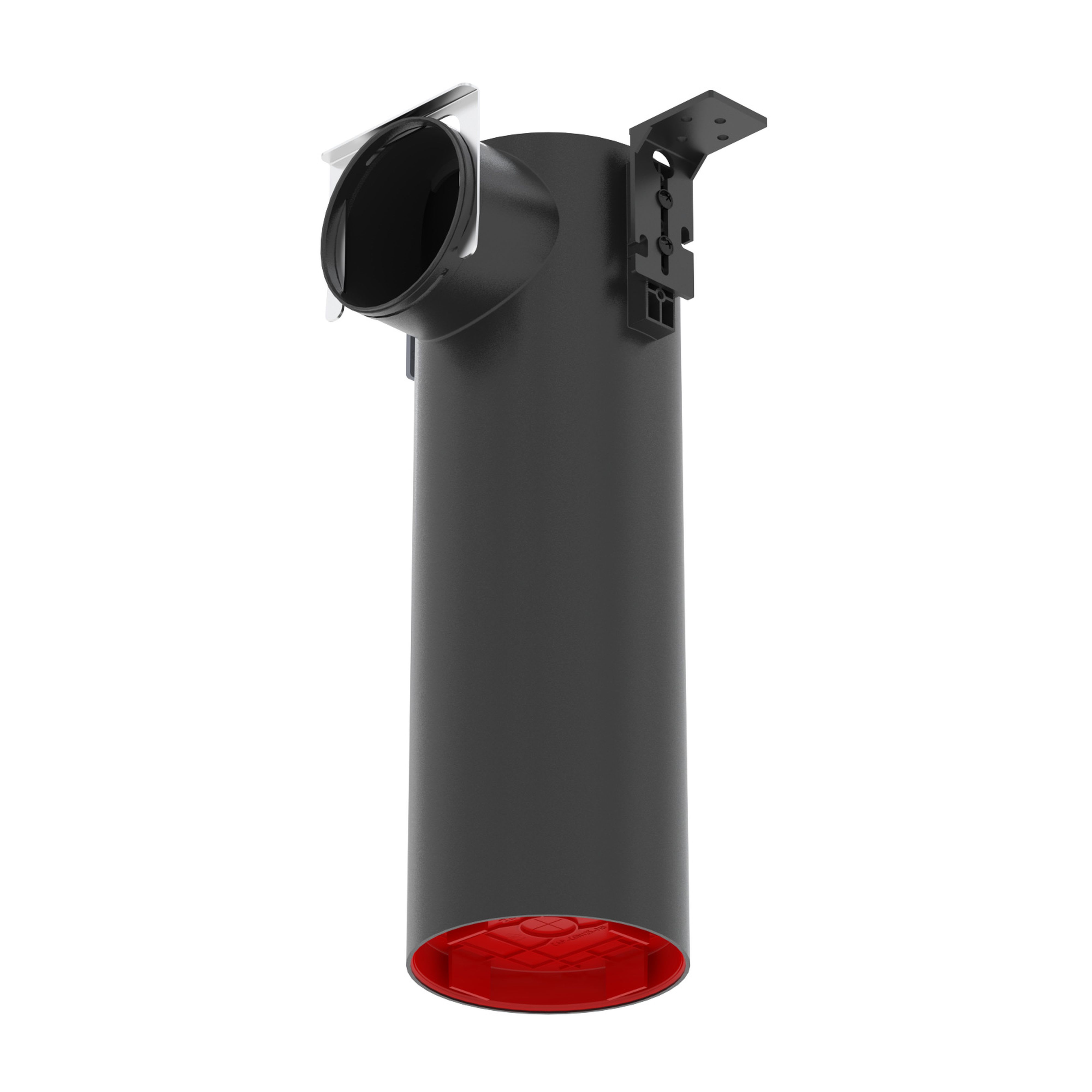 Zehnder - Boîtier de raccordement TVA.raccordement.latéral.1x75-DN125-H=250