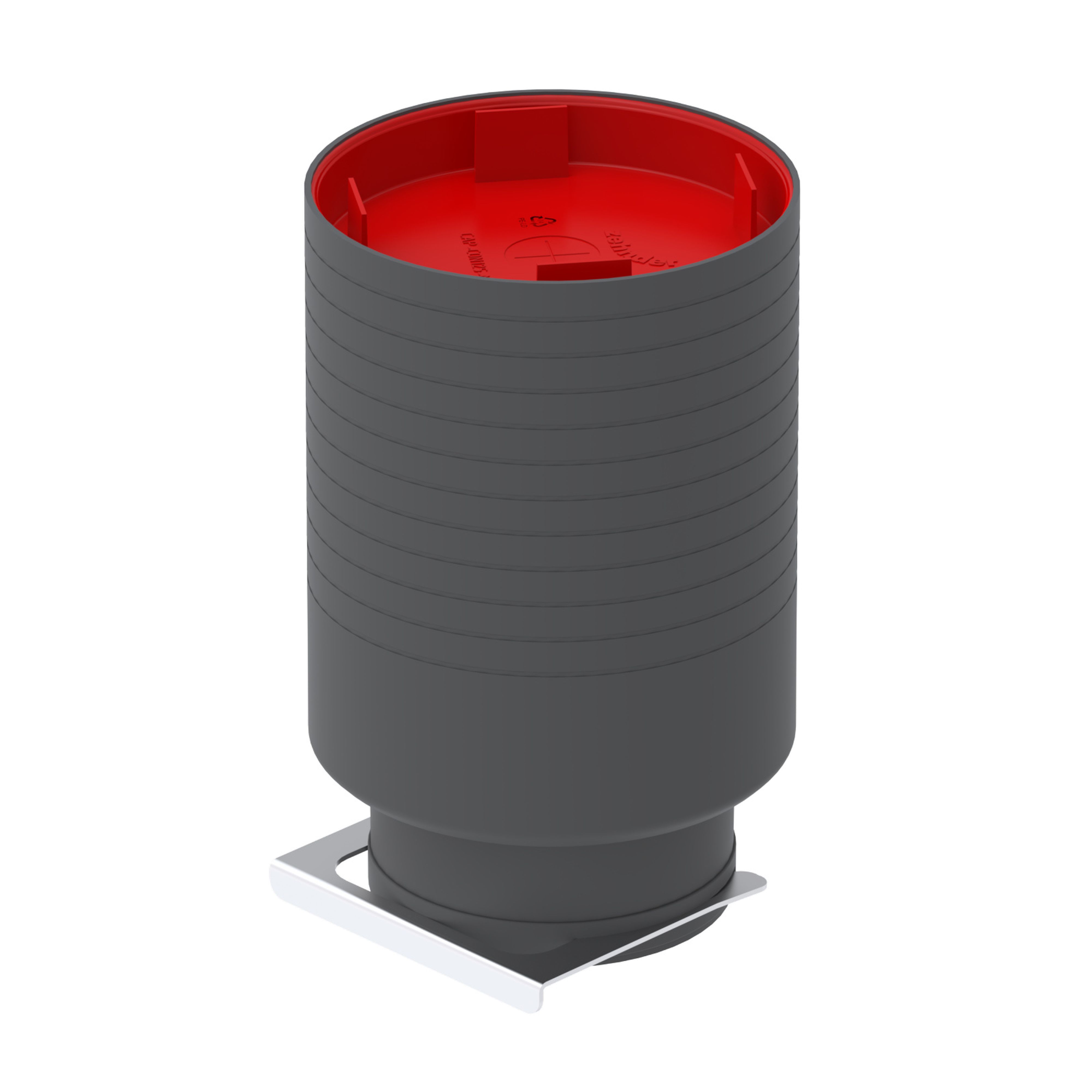 Zehnder - Boîtier TVA-P90, DN 125 pour ComfoTube 1XDN90, hauteur 160mm