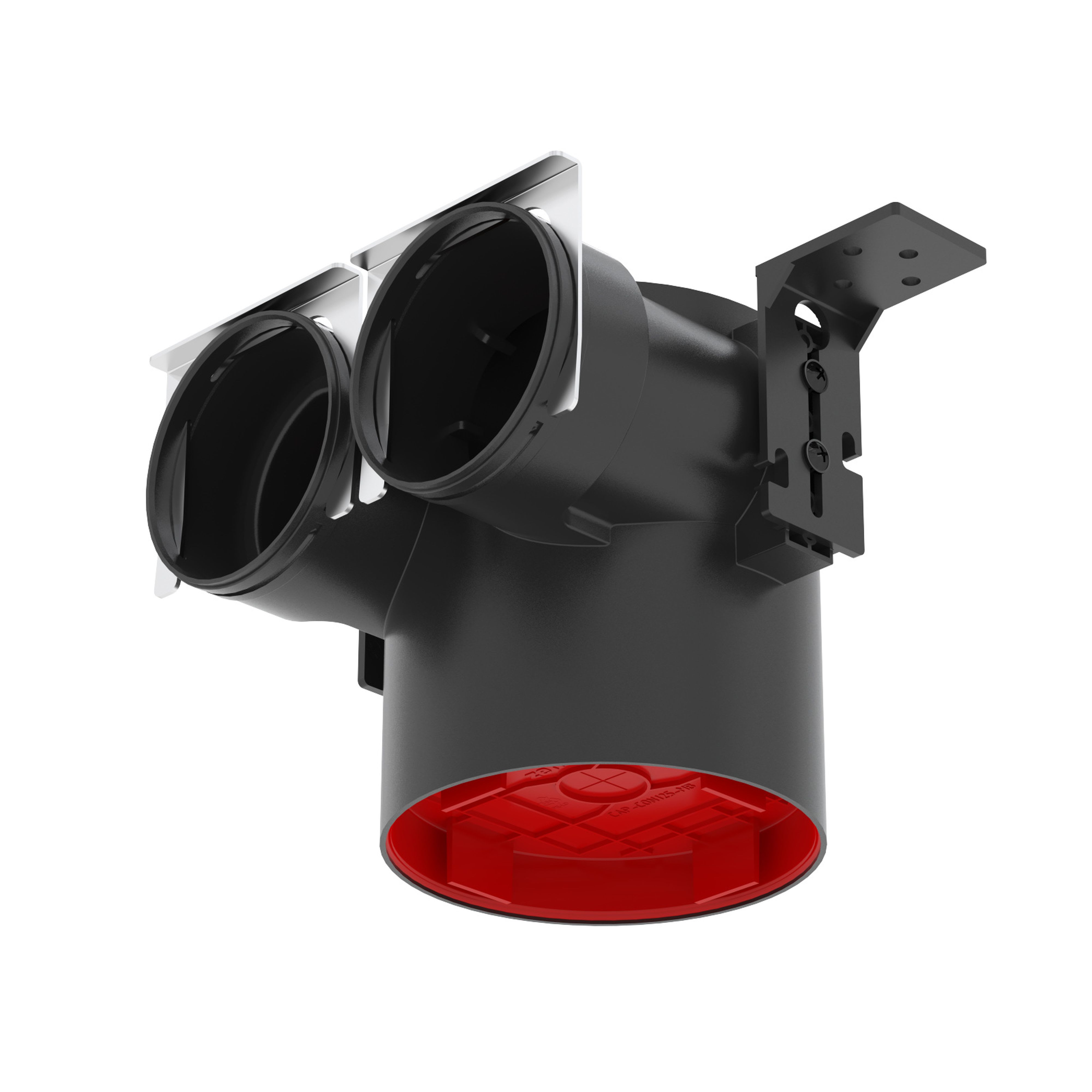 Zehnder - Boîtier de raccordement TVA-P 75 DN125,2x75,H150