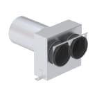 Zehnder - Boîtier de raccordement TVA-P90, DN 125 2XDN90 raccordement arrière Rapidlock