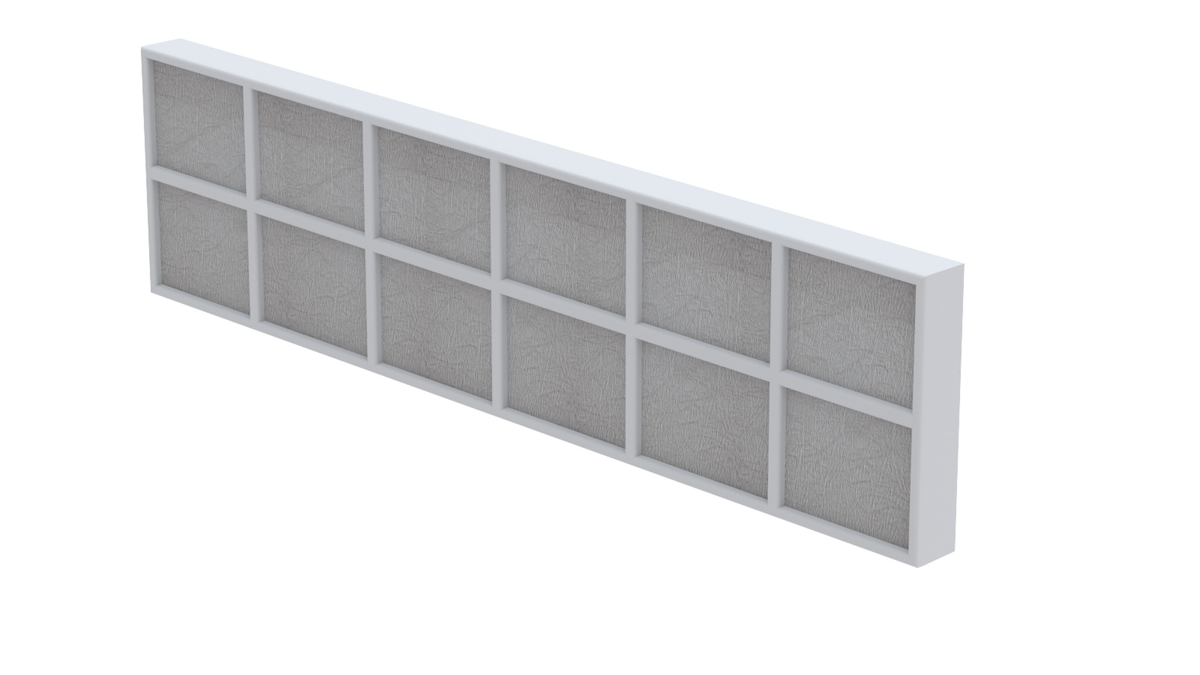 Zehnder - Lot de 10 Filtres pour grille CLF( ComfoFlat 51) ISO Grossier ? 30 %