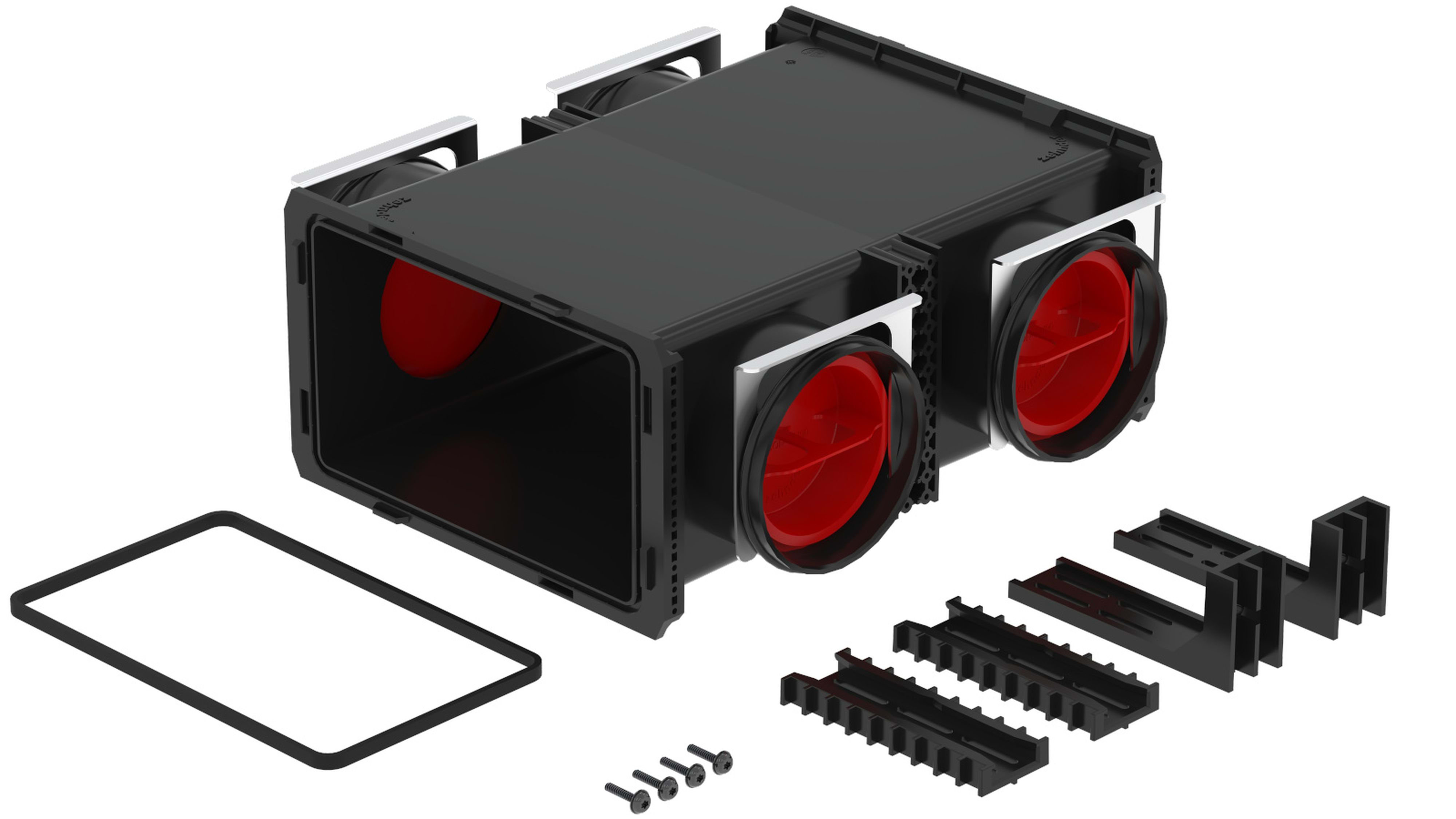 Zehnder - Distributeur ComfoCube Flex 4 X DN 90 ( Rénovation Sans silencieux)