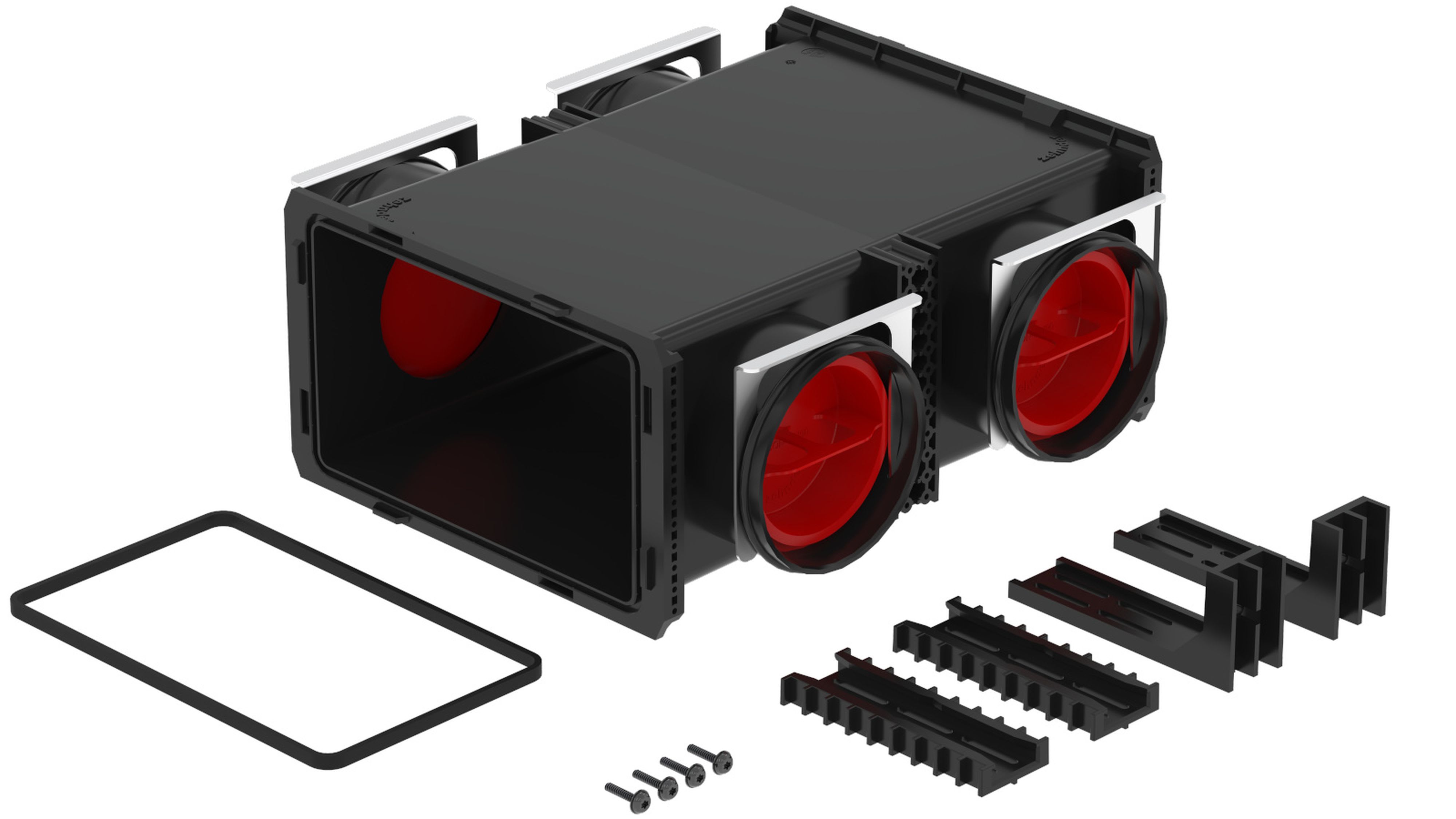 Zehnder - Distributeur ComfoCube Flex 4 X DN 90 ( Rénovation Sans silencieux)