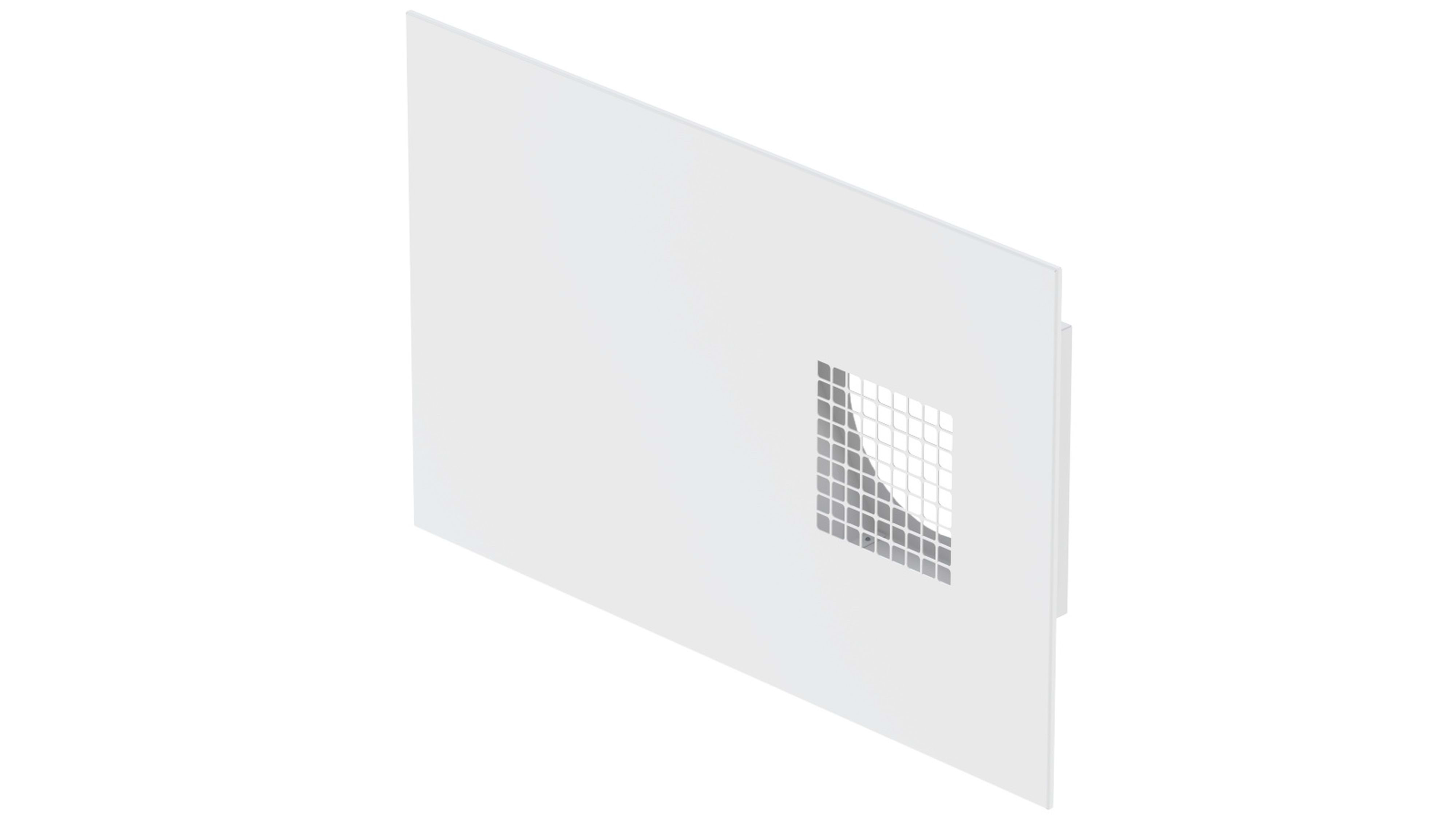 Zehnder - Grille combinée Dupla DN160 prise d'air gauche blanche 300m3/h max